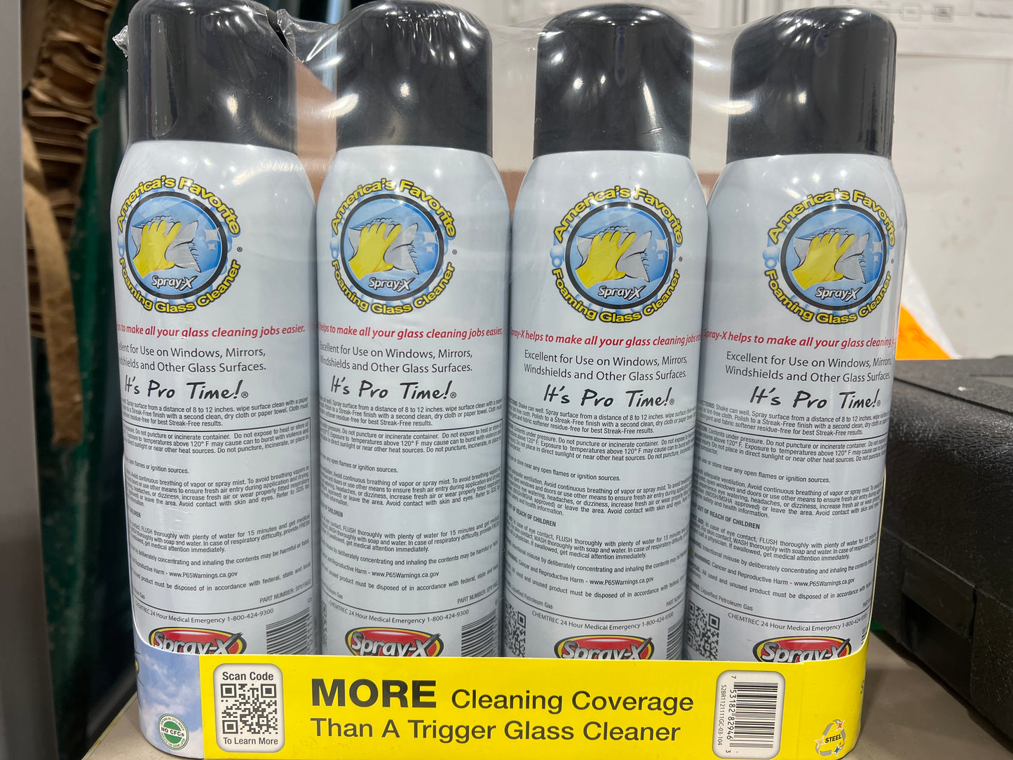 Commerical glass cleaner (4 pack)