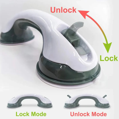 Shower Handle Safety Helping Handle anti Slip Support Toilet Bathroom Safe Grab Bar Vacuum Sucker Suction Cup Handrail