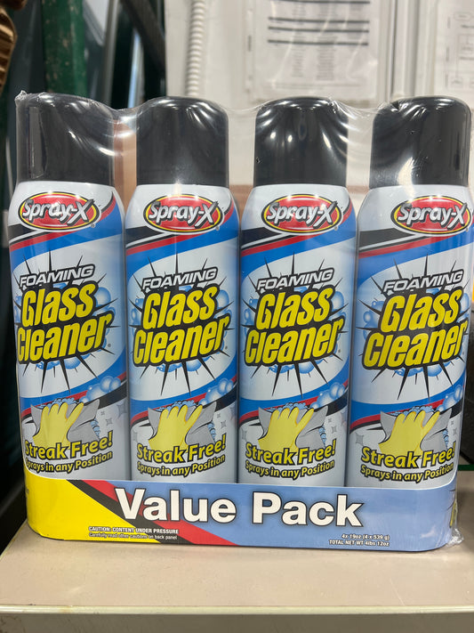 Commerical glass cleaner (4 pack)