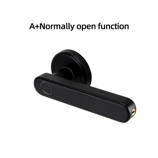 With Tuya Biometric Fingerprint Smart Door Lock Electronic Digital Lock Password Fingerprint Keyless Security Door Handle Home